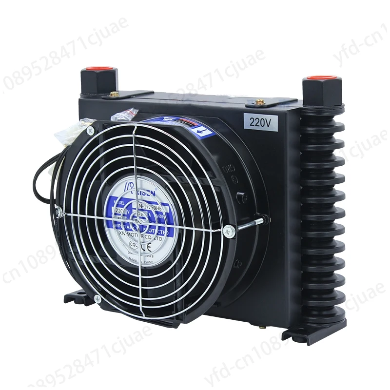 

AL404T-CA Cooler/Sheet Hydraulic Radiator 1.2KW System CNC Machine Tool Oil Fan 10L/min 110V 220V 380V 12V 24V