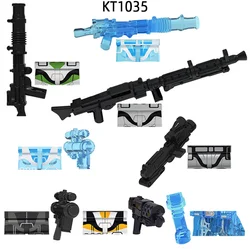 The Action Figures Weapons Pants Hair Parts Model Blocks MOC Bricks Set Gifts Toys For Children KT1035