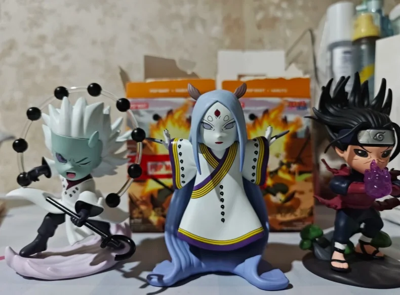 Echte POPMART Naruto Fourth Great Ninja War Blind Box Anime Sammler-Actionfigur Naruto Uzumaki Dekoration Weihnachtsgeschenk – Detail 3