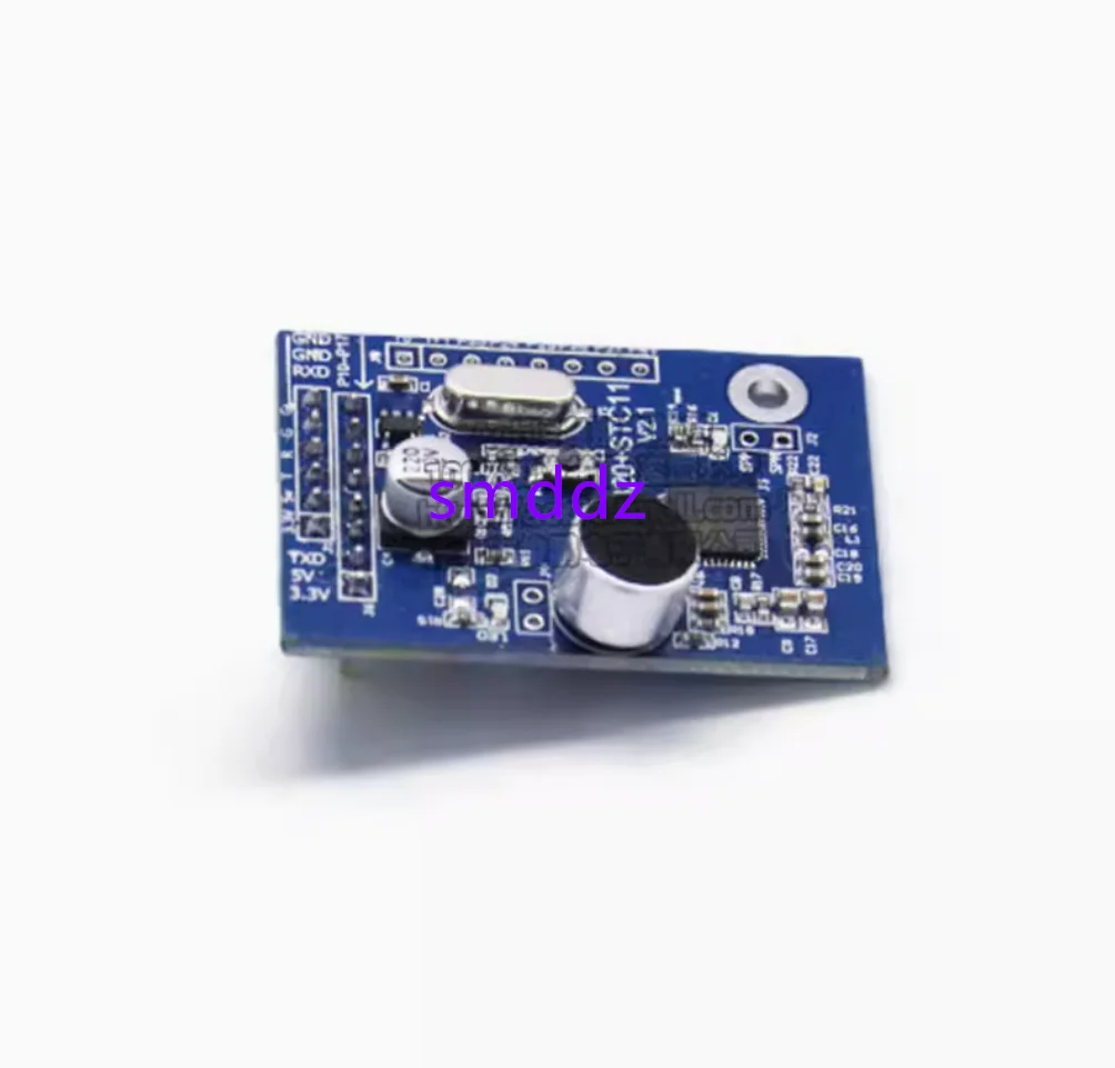 5pcs   LD3320 speech recognition module non-specific human voice smart home development board integrated with STC microcontrolle