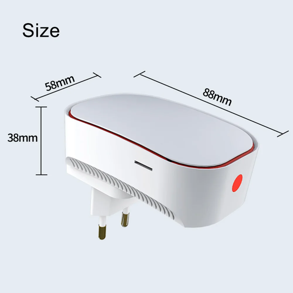WIFI Natural Gas Detector And Carbon Monoxide CO Detector, Combustible Gas Leak Detector Monitor For Co, Lng, Lpg, Methane