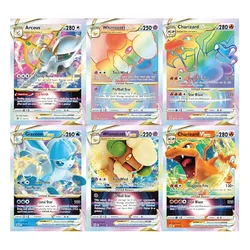 54-100pcs Pokemon Cards English French Vstar EX Vmax GX Card Charizard Pikachu Rare Collection Castellano Pokémon Anime Cards