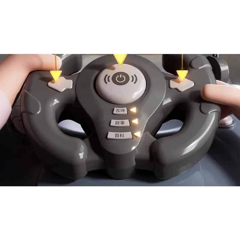 Kinder Oogbescherming Race Avontuur Puzzel Bordspel Gesimuleerd Rijden Auto Console Stuur