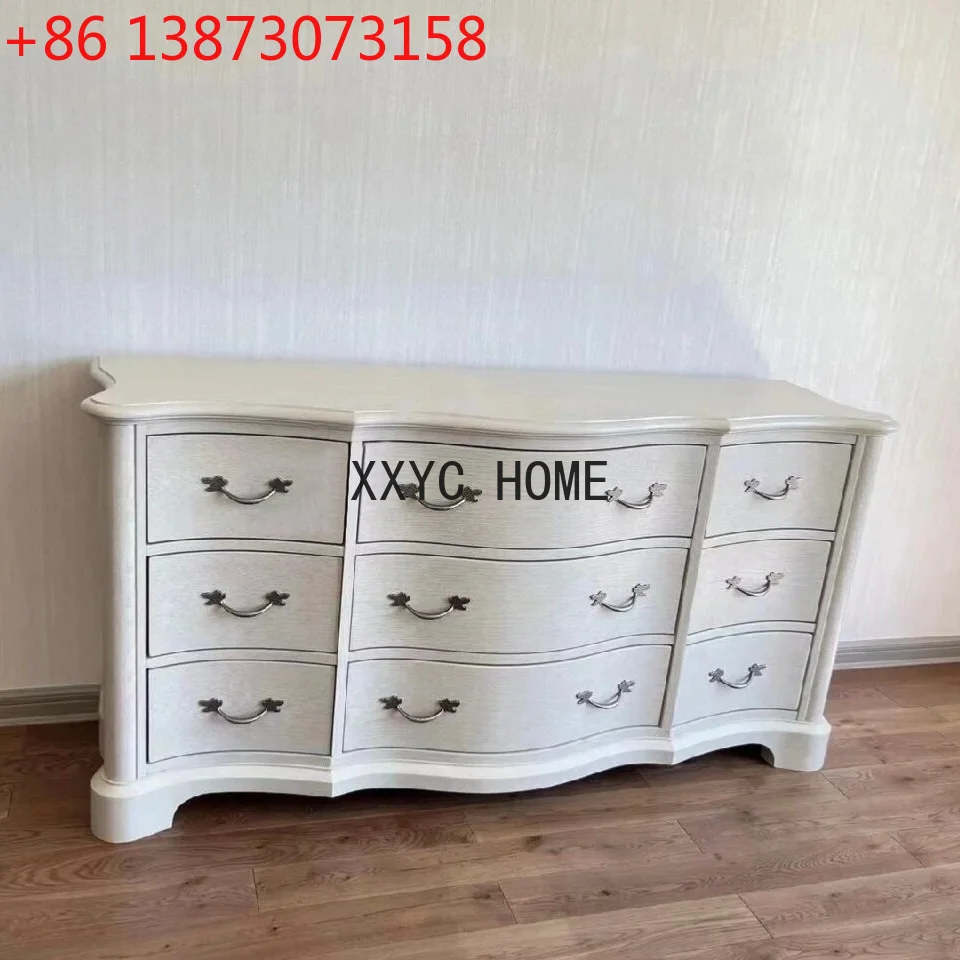 

Североамериканский сельский сундук из цельного дерева, простой современный шкаф для телевизора, домашний шкафчик Beizhimei, французский входной шкаф