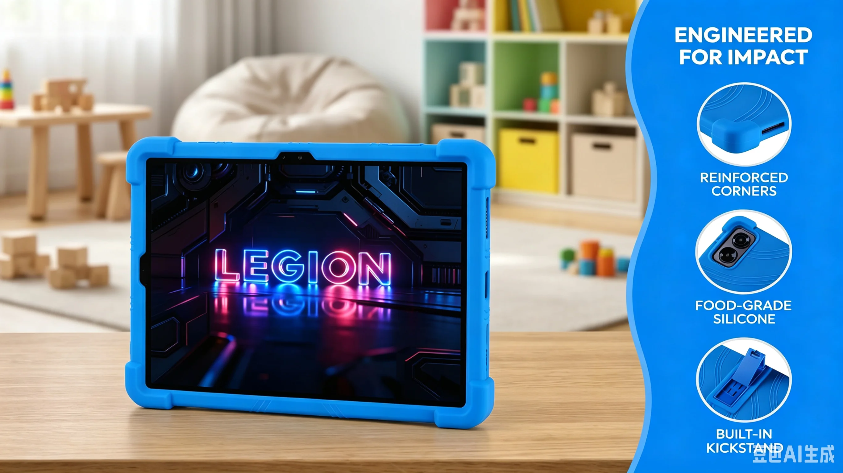 suitable for Lenovo Legion Y700 5th Gen 【TB323FU】 8.8 inch tablet computer Anti drop flexible silicone shell