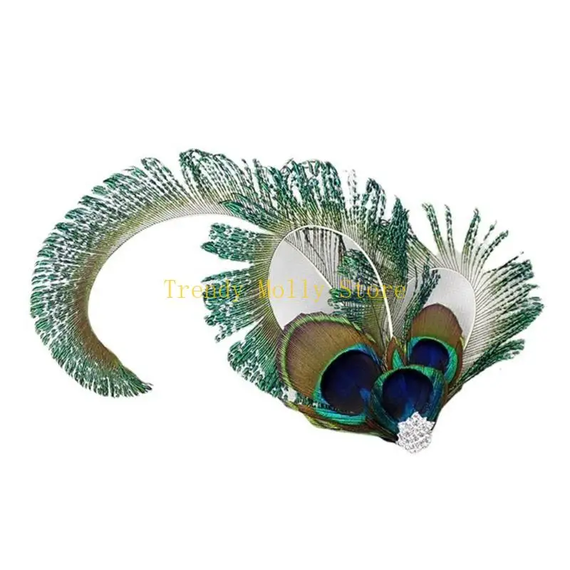 N5KB Teaparty Fascinator Hair Clip for Party Wedding Wedd