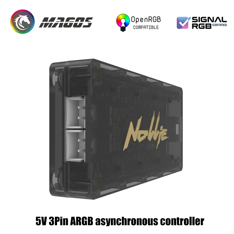 Controlador asíncrono Nollie RGB HUB 8/16 vías direccionable ARGB divisor compatible con Software de gestión de señal RGB/OpenRGB