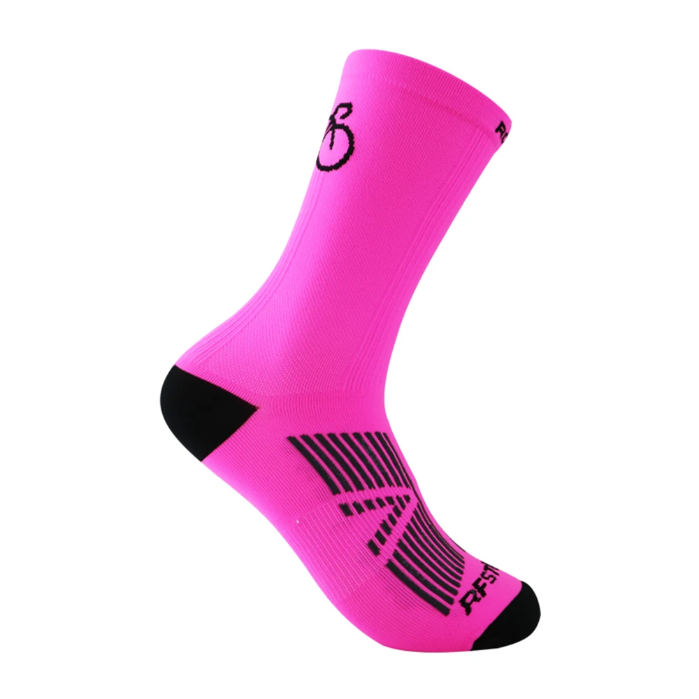 Chaussettes de sport professionnelles respirantes pour hommes et femmes, marque de cyclisme, route, sports de plein air, course, haute qualité