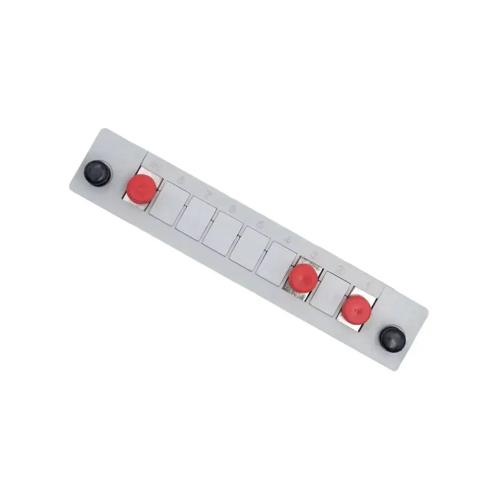 1*2 FC/UPC Fiber Optic Splitter 1x8 Optical PLC Splitter Cassette Box Card Inserting Type Optical FTTH PLC Splitter FC/UPC