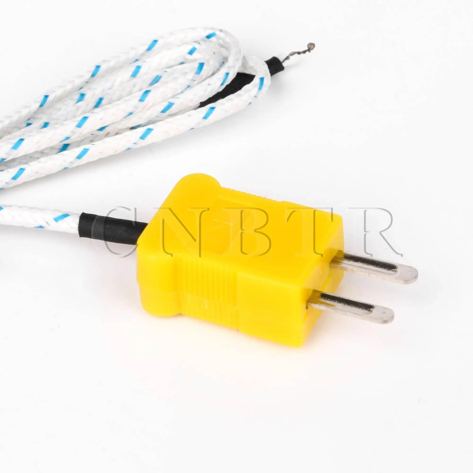 Cnbtr 10 pces k tipo mini linha de detecção de temperatura do conector 39.37 / 78.74 polegadas de comprimento