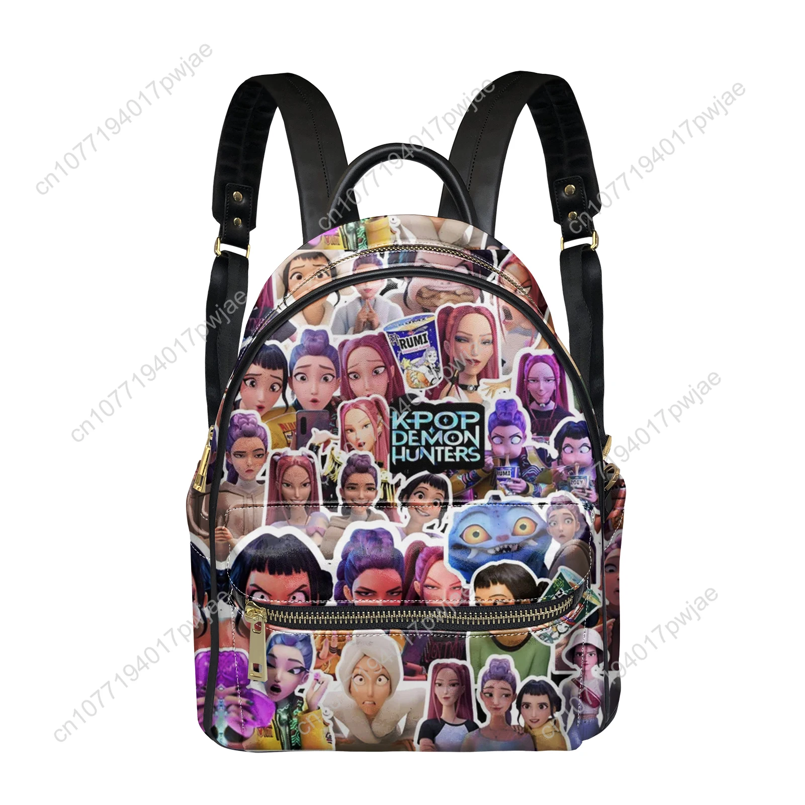 

KPop Demon Hunters Mira Backpack Womens Men Personalized Double Shoulder Bag Business Travel Bookbag Rucksack Gift Daypack