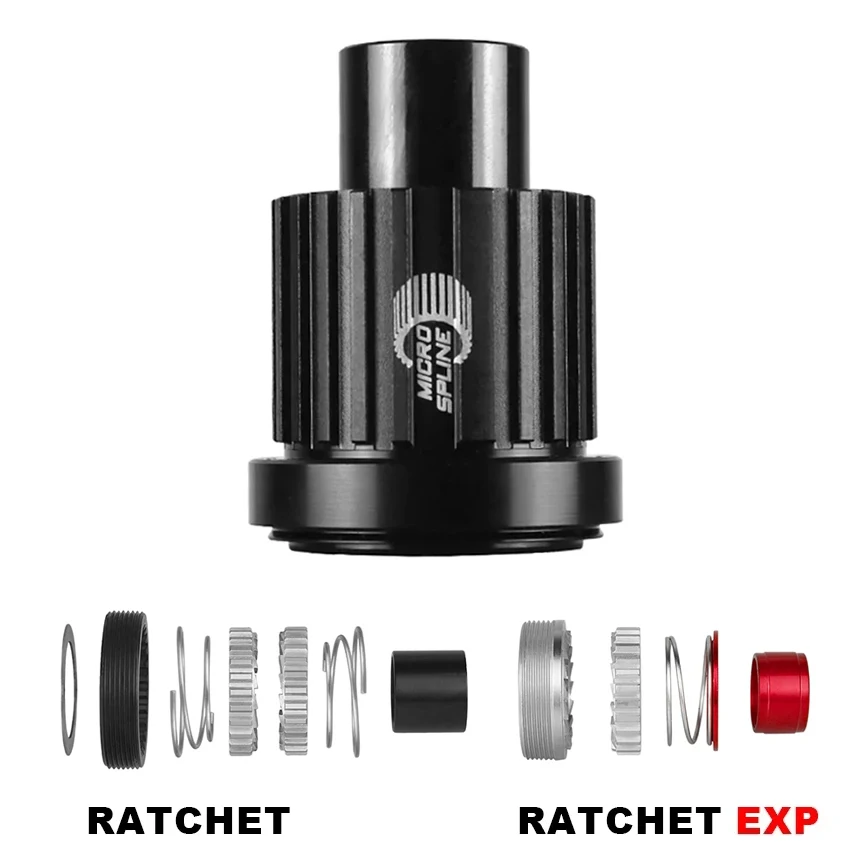 XD HG Micro Spline Freehub, Ratchet Exp, Works with 180, 240, 350 Hubs, For Shimano Sram Cassettes, Bike Freehub, 18T, 36T, 54T