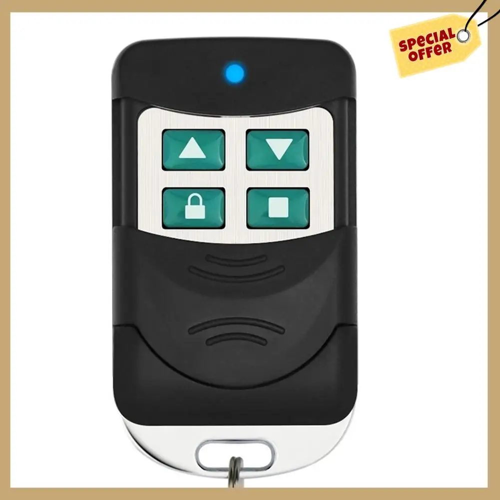 Controlador de controle remoto universal, desempenho estável-433mhz, interruptor rf sem fio, receptor de porta de garagem para obturador rolante tubula