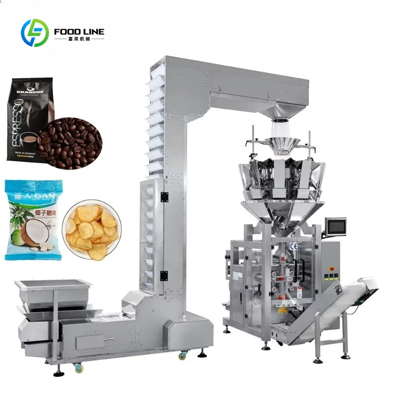 100g 200g 500g Food Nuts Rice Granule Packing Grain Rice Sugar Bean Filling Sealing Printing Automatic Packaging Machine Custom