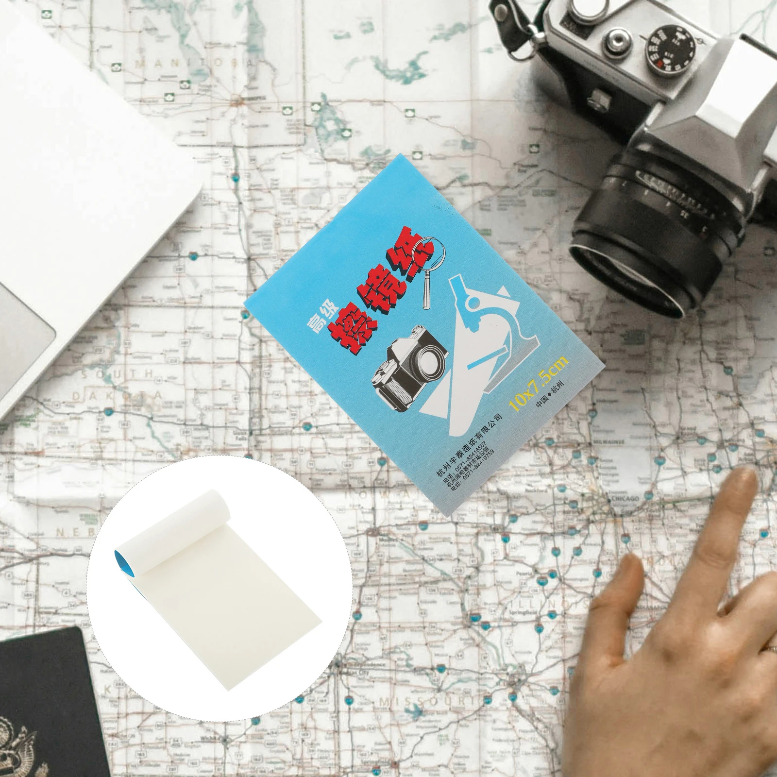

Lens Cleaning Tissue Microscope Camera Wipes Portable High Quality Removes Dirt Grease Fingerprints Microscope Cleaning