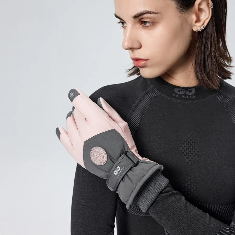 

New Unisex Thermal Ski Gloves Winter Waterproof Insulated Snowboard Glove Touchscreen Compatible Outdoor Motorcycle Bike Gloves​