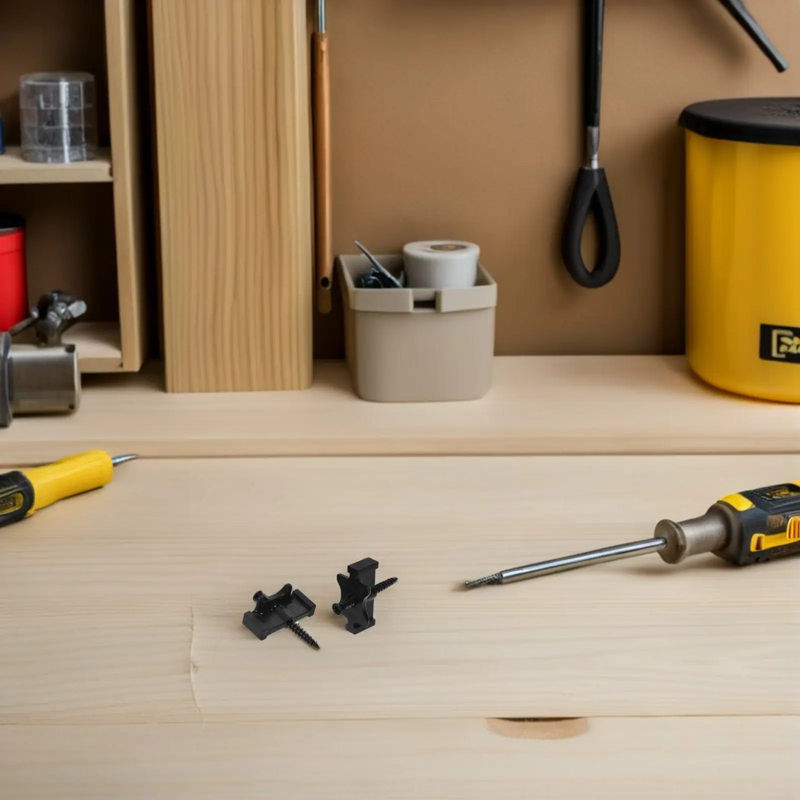 Hidden Composite Deck Fasteners with Stainless Steel Screws for Decking Boards Starter Installation Kit