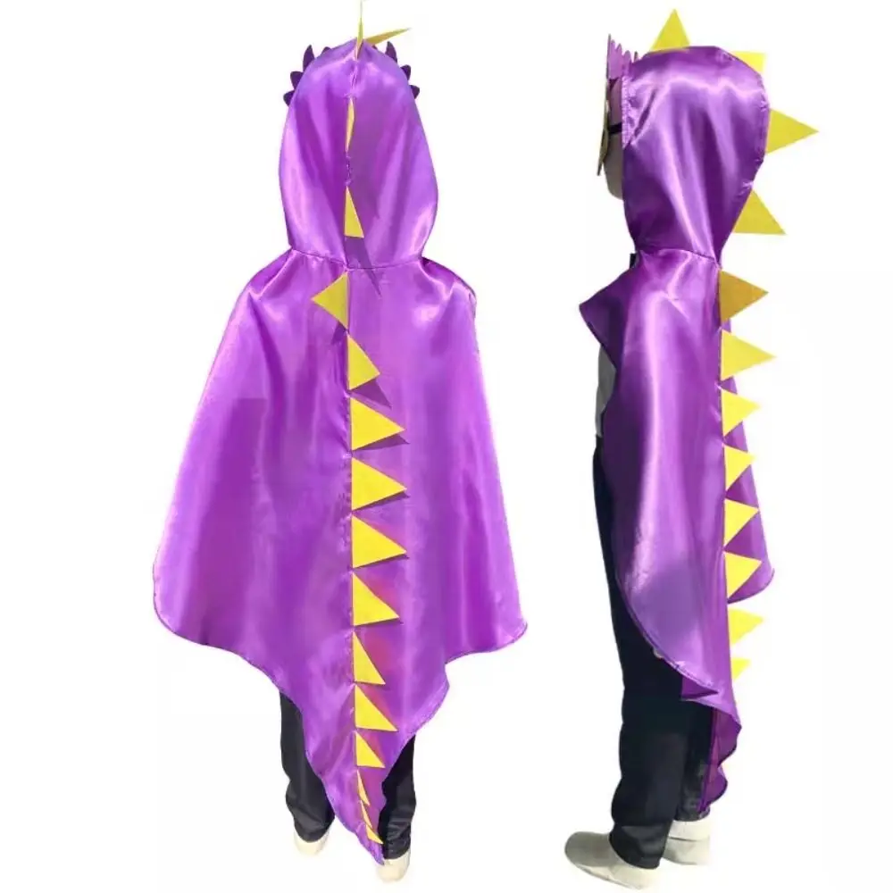 

Cute Mask Dragon Cloak Golves Hooded Cape Halloween Costume Cosplay Costumes Dinosaur Costume Outdoor