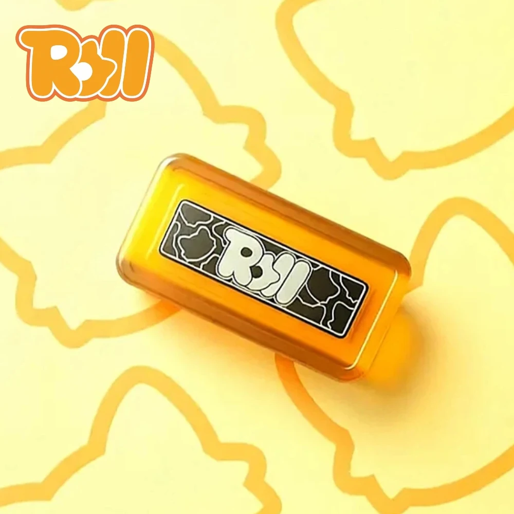 

RoLL EDC Tiger Roll Fidget Slider Stress Relief Toy PEI Push Slider Fidget Toy For Adults Original Designs Anxiety Relief Gadget