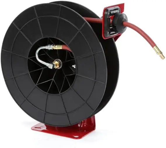 Rt650-Olp 3/8-Inch By 50 Feet Spring Driven Hose Reel สําหรับอากาศ/น้ํา