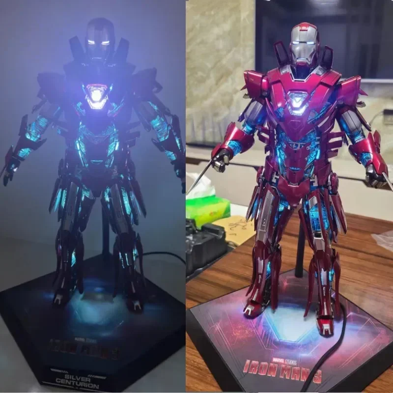 

Hottoys 1/6 Mk33 Iron Man Mms618 3 Explosive Armor Version Marvel Action Figures Model Collection Hobbies Toy Gifts