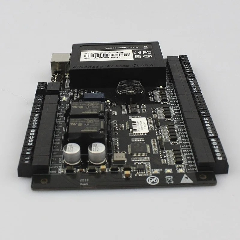 

ZK C3-200 2-дверная IP-панель контроля доступа TCP/IP RS-485, 30 000 карт, считыватели Wiegand, система безопасности с реле, защита от падения