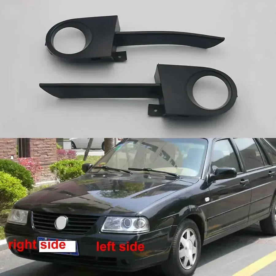 

For Volkswagen VW Santana 3000 Replacement Front Bumper Grille Driving Lamps Cover Fog Light Frame Fogs Lamp Shell