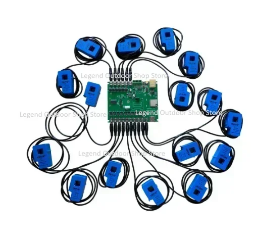 

KC868-M16 ESP32 16 Channel CT Clamp Energy Monitor No APP Control for Esphome Home Assistant