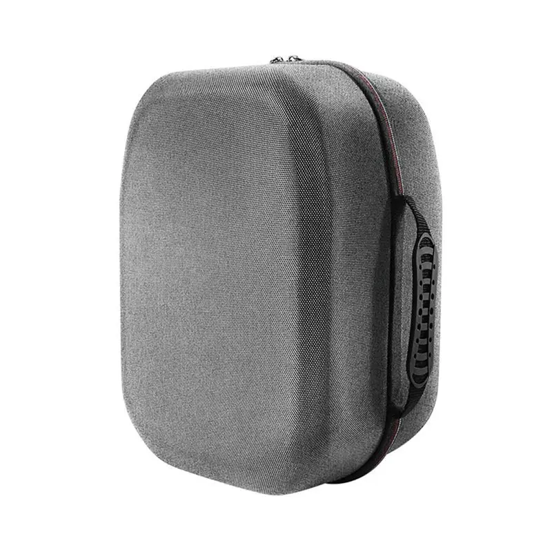 

ABKQ-For PS VR2 Сумка для хранения, защитный чехол для контроллера, жесткий чехол для аксессуаров для шлема, серый цвет