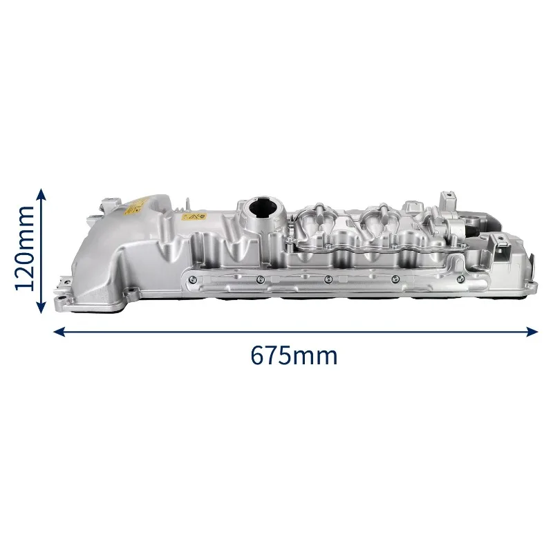 11127565284 N54 Aluminum Engine Valve Cover for BMW 135i 335i 335xi 335is 535i xDrive 740i X6 Z4 E88 E82 E90 E91 E92 E93 3.0L view 5