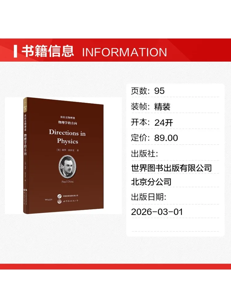 Book-Winshare Dirac's Course in Physics The Direction Of Physics