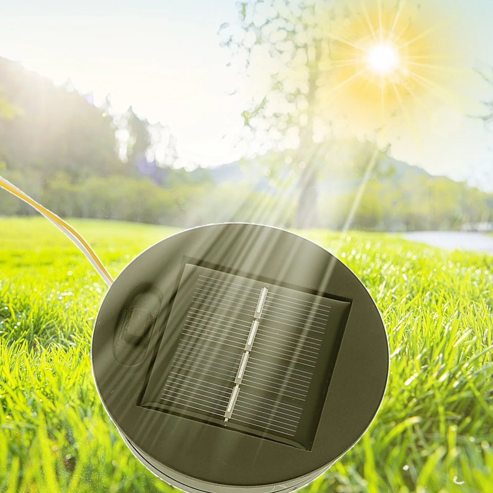 

Lights Replacement Tops String Light Lid For Jar Lamp Waterproof Panel Solar Jar Lid Lamp Solar Lawn Light Outdoor