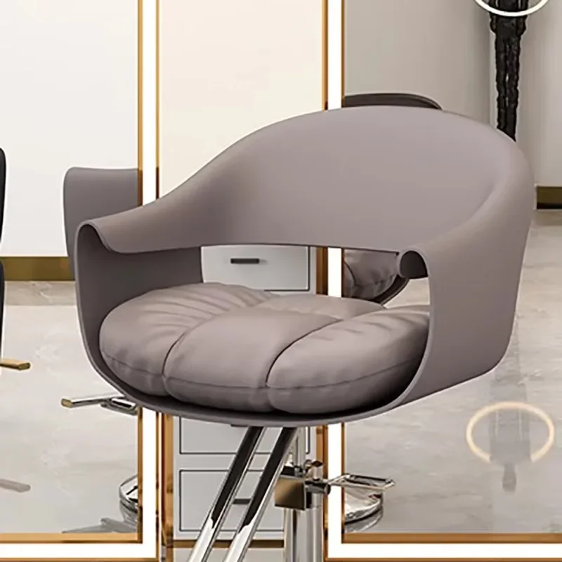 كرسي حلاقة فريد من نوعه فاخر عصري شخصي كرسي تصفيف الشعر الحديث مريح لصالونات التجميل أثاث الشعر