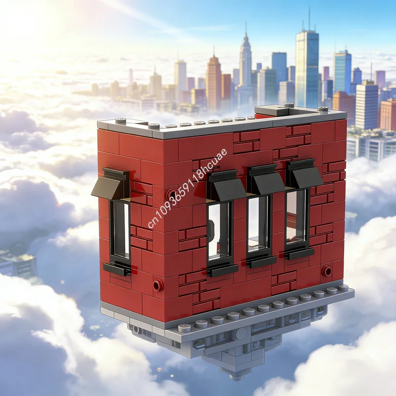 169pcs MOC Heroes Marvelled Spider Manned Peter S Apartment Extension Model Building Blocks Christmas Gift Toy Architecture