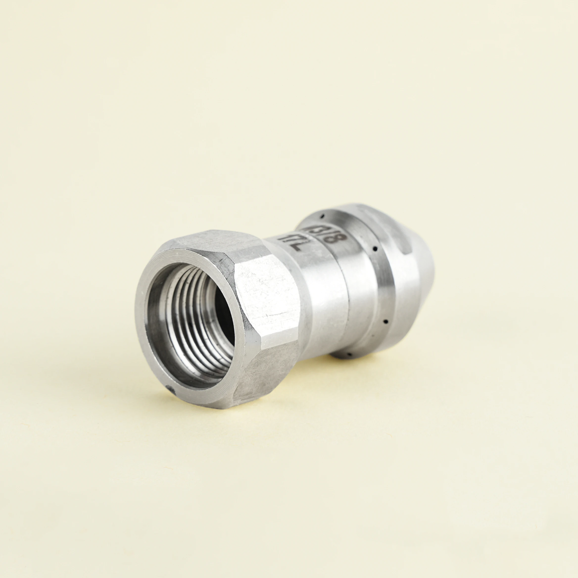 17L/min Stainless Steel Sewer Jetter Nozzle High Pressure Pipe Unclogging Water Sprinkler Washer Cleaner Nozzle for Nozzle Car view 4