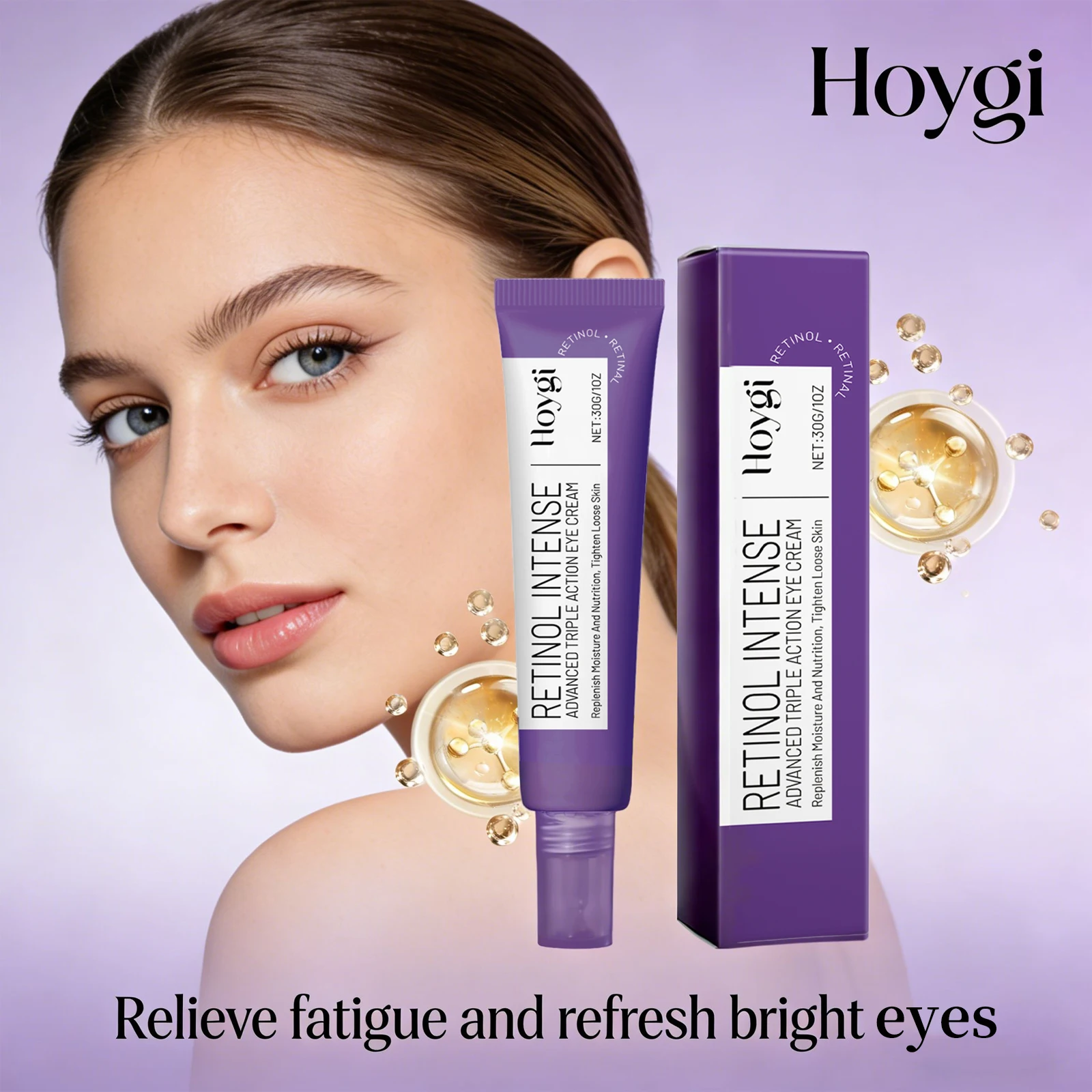 

Retinol Eye Cream Anti-Puffiness Dark Circle Removal Brightening Eye Fade Fine Lines Firming Lifting Nourishing Eye Skin Care