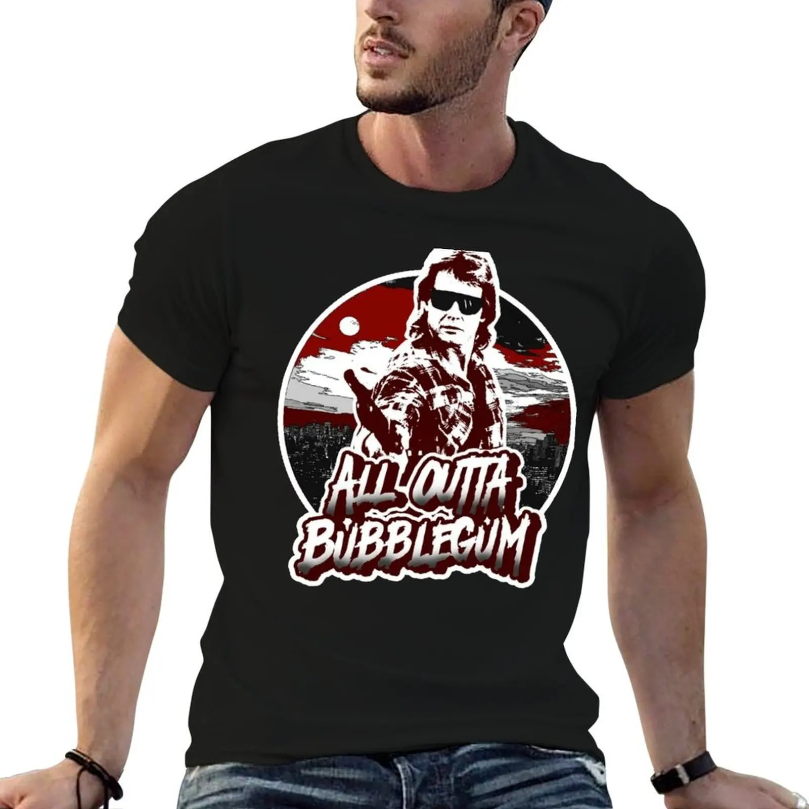 

All Outta Bubblegum T-Shirt t shirts for man graphic funny man t shirt luxury t shirt for man T-shirt