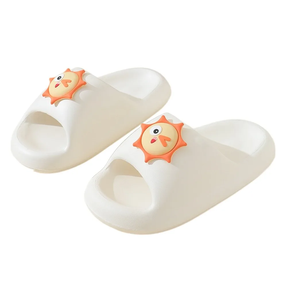 

Модные тапочки на платформе с мягкой подошвой, Нескользящие тапочки с рисунком солнца, женская обувь из ЭВА, повседневные шлепанцы, сандалии для ванной комнаты