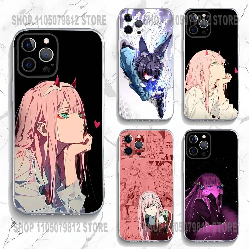 

Z-Zero T-Two Anime Phone Case For iPhone 17 16,15,14,13,12,11 Plus,Pro,Max,XR,Plus,E,Mini Transparent Soft Cover