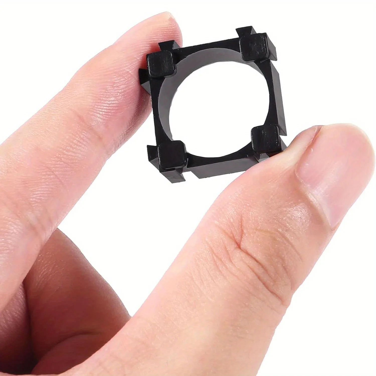 100 Stücke 18650 Lithium-Batterie Halter Kunststoff Batterie Pack Halterung Zylindrische Zelle Batterie Ständer Zelle Spacer für DIY Feste Batte – Detail 7