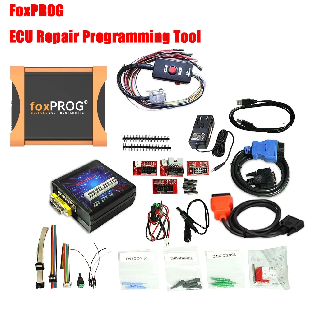 

FoxPROG ECU Repair Programming Tool TCU Clone Chip Tuner Read Auto Checksum Free Activate Programmer VS KT200