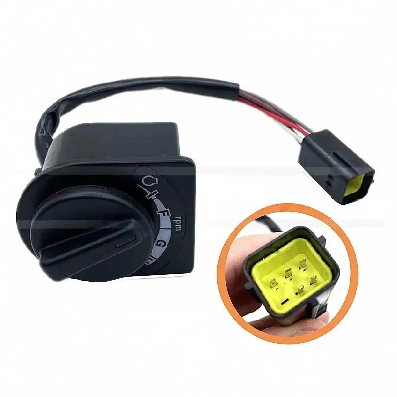 throttle knob control EC220D/250D/300D/380D/480D accelerator knob gear switch excavator accessories