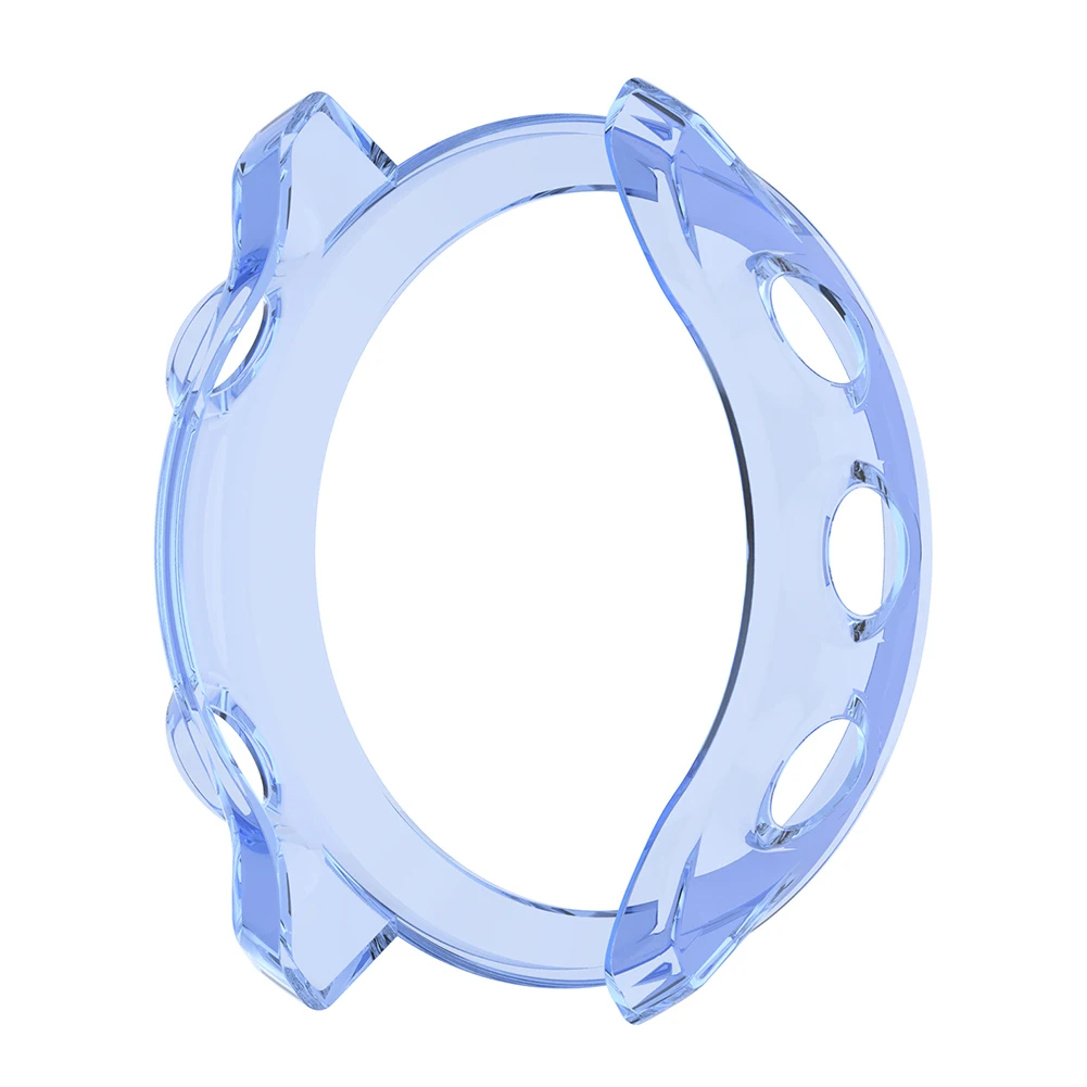Protectors Shell Case Frame Watch Soft TPU Shell Bumper Protector Case for Garmin Forerunner 55/158 Smart Watch Cover