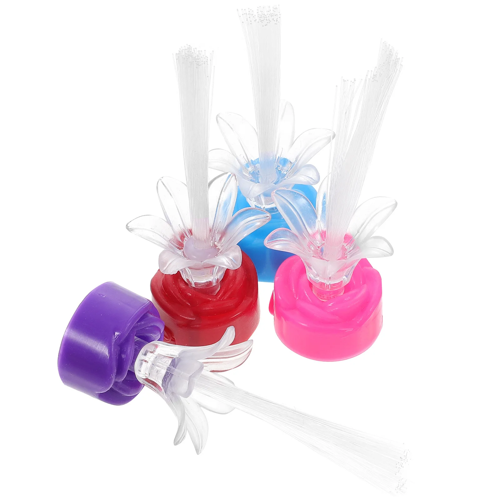 

10pcs Fiber Optic Lamp Multicolor Gypsophila Led Light For Christmas Wedding Party Decor Gifts Home Office Night Light