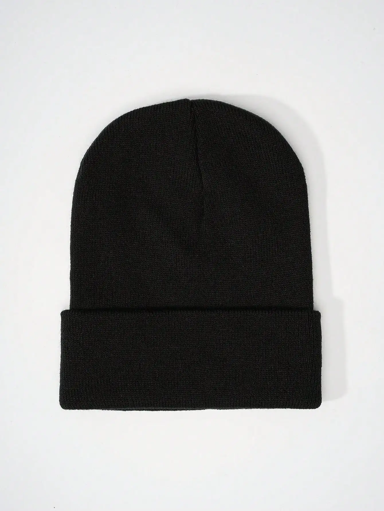 1PC Y2K Style Plain Knitted Beanie Hat Soft Acrylic Warm Skull Cap Cold Weather Fall Winter Daily Commute Outdoor Hat Halloween Streetwear Outfit Accessories For Women Girls image 6