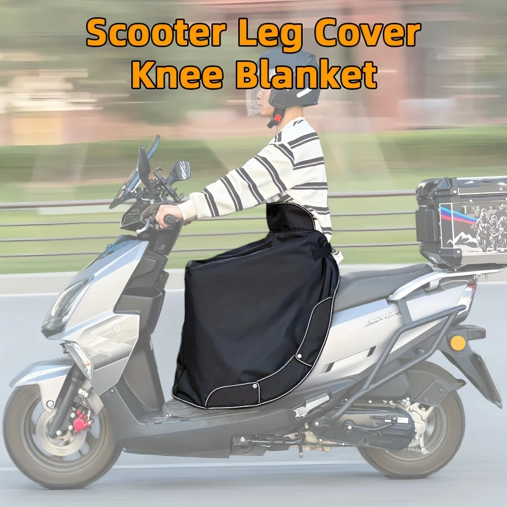 

Winter Motorcycle Warm Apron For Outdoor Electric Vehicles Waterproof Thickened for warmth Cold-Resistant Chest Leg Cover