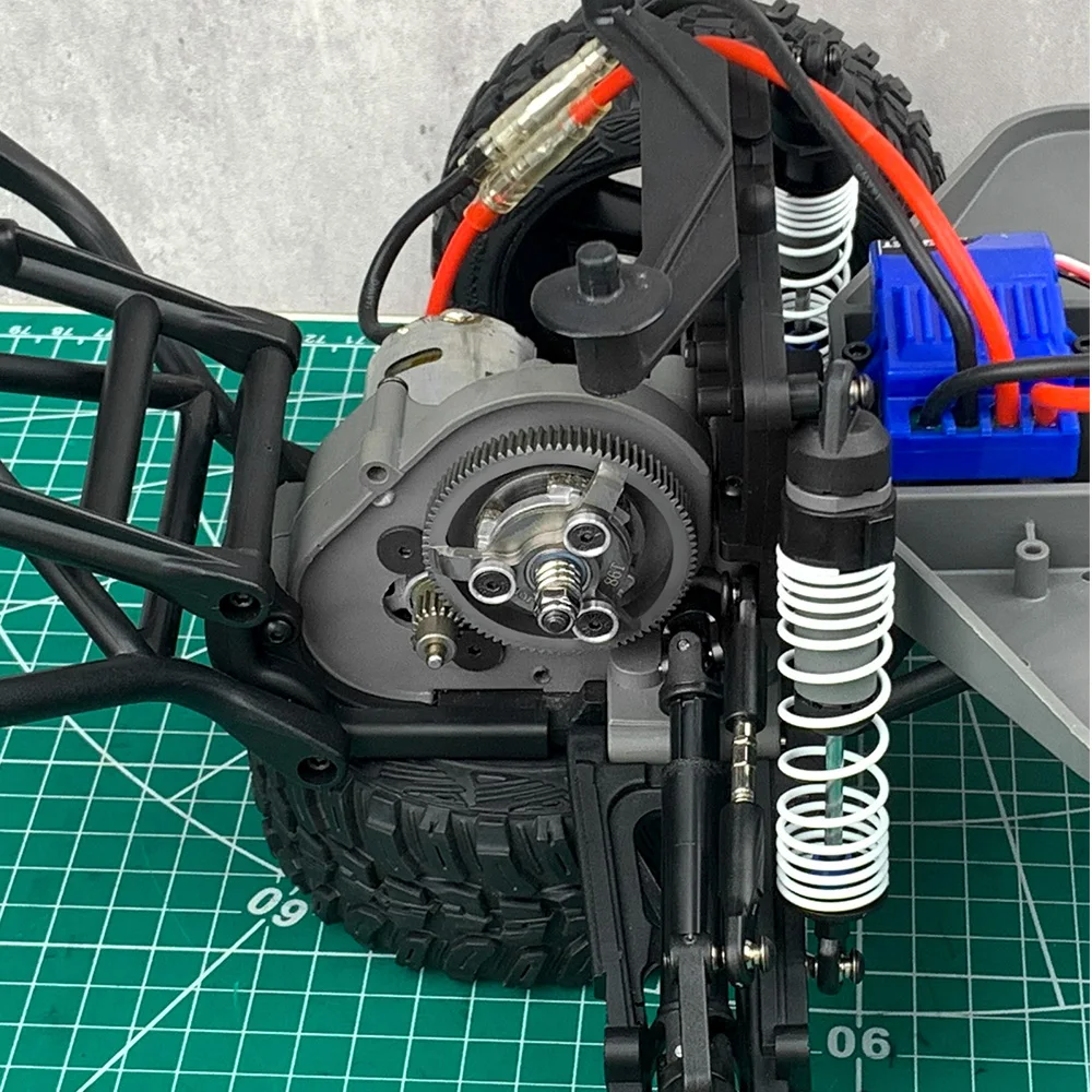 

YEAHRUN 40CR Steel 48P 74T/76T/83T/86T/90T цилиндрическая шестерня для Traxxas Slash 2wd 1/10 RC Car Monster Truck, детали для обновления модели