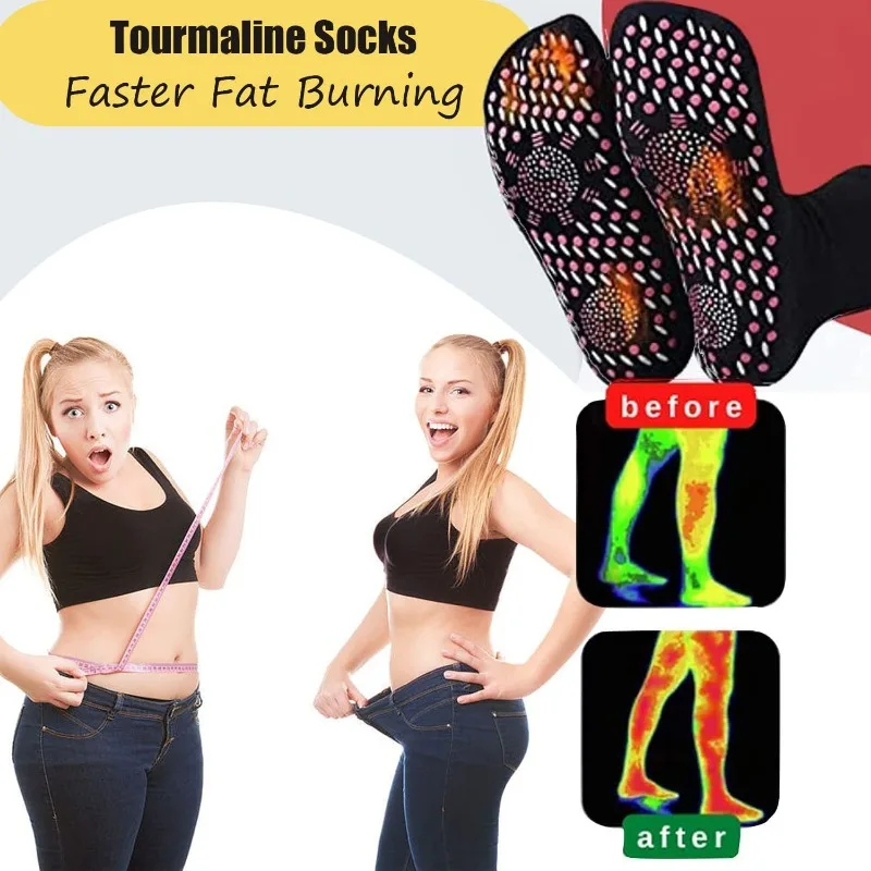 1–10 Paar Akupressur-Therapie-Socken für Männer und Frauen, atmungsaktiv, bequem, thermisch, gegen kalte Füße, warme Gesundheitspflege-Geschenksocken – Detail 3