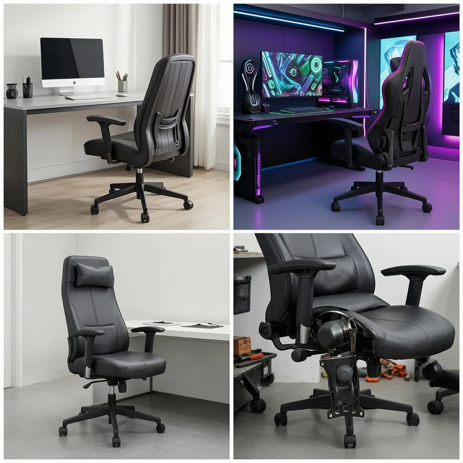 Office Chair Tilt Mechanism Replacement Office Chair Tilt Control Mechanism Hardware Heavy Duty Adjustable for DIYers
