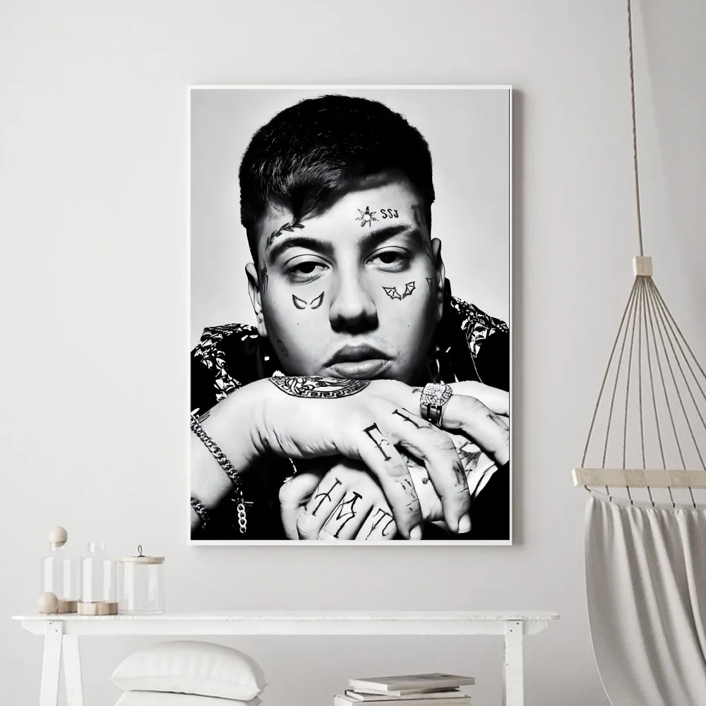 D-Duki Rapper Poster Prints Poster Wall Painting Bedroom Living Room Wall Bar Restaurant Sticker Small